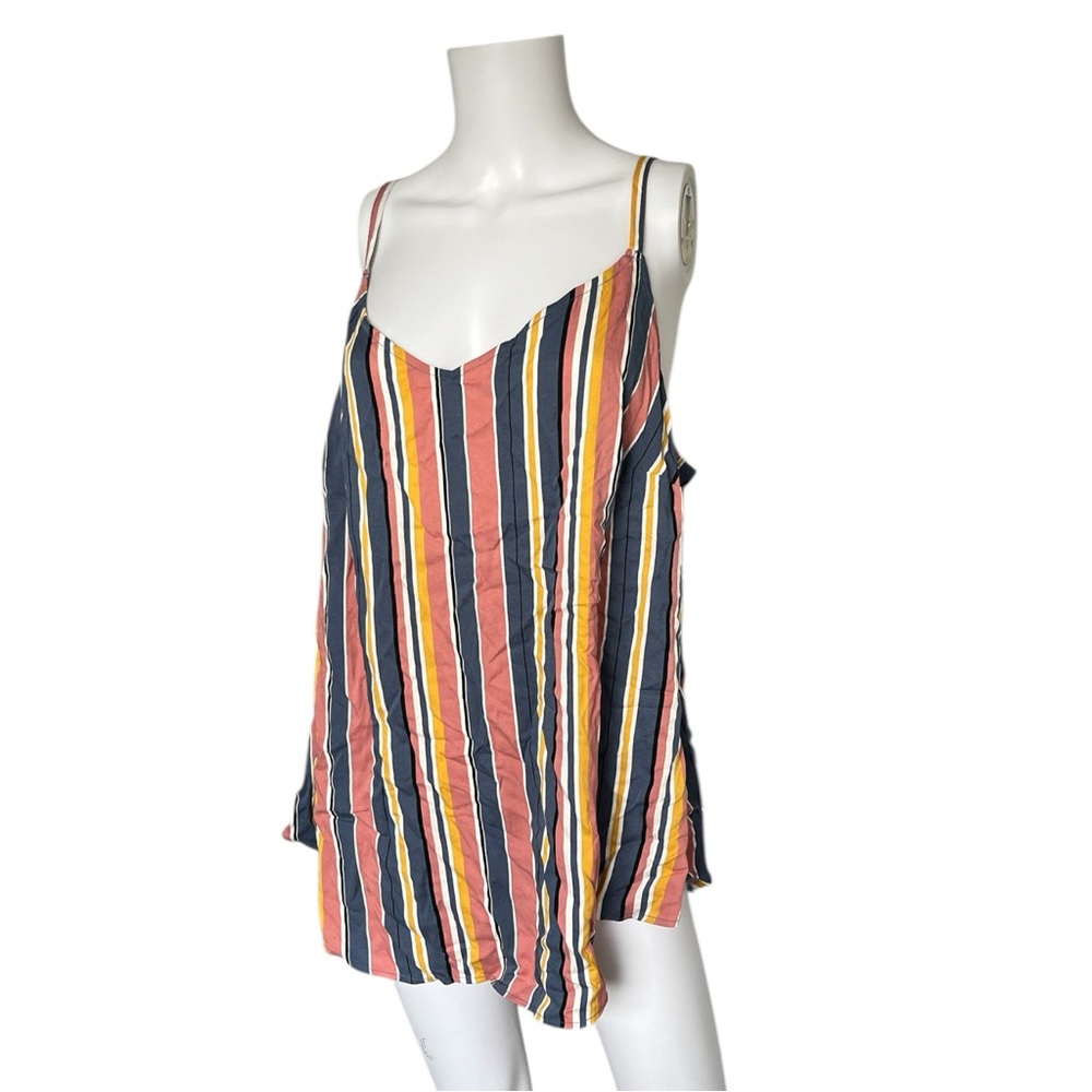NEW Torrid striped Tank Top Colorful Summer Knit Womens Plus Size 2X